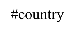 #COUNTRY trademark