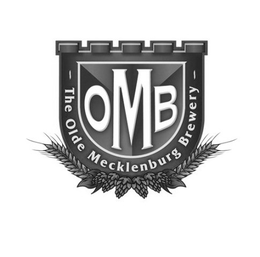 OMB THE OLDE MECKLENBURG BREWERY trademark