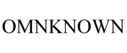 OMNKNOWN trademark