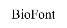 BIOFONT trademark