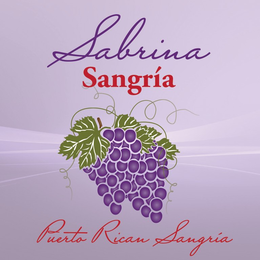 SABRINA SANGRÍA PUERTO RICAN SANGRÍA trademark