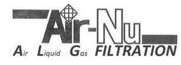 AIR-NU AIR LIQUID GAS FILTRATION trademark