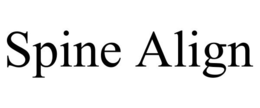 SPINE ALIGN trademark