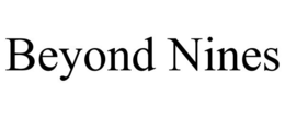 BEYOND NINES trademark