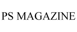PS MAGAZINE trademark