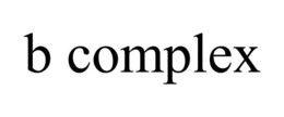 B COMPLEX trademark