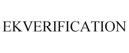EKVERIFICATION trademark