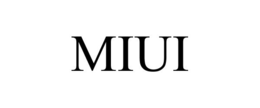 MIUI trademark