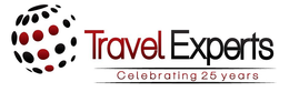 TRAVEL EXPERTS CELEBRATING 25 YEARS trademark