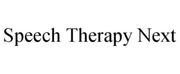 SPEECH THERAPY NEXT trademark