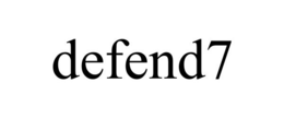 DEFEND7 trademark
