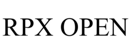 RPX OPEN trademark