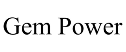 GEM POWER trademark