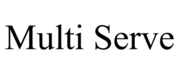 MULTI SERVE trademark