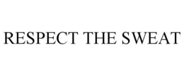 RESPECT THE SWEAT trademark
