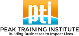 PTI PEAK TRAINING INSTITUTE BUILDING BUSINESSES TO IMPACT LIVES trademark