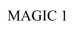 MAGIC 1 trademark