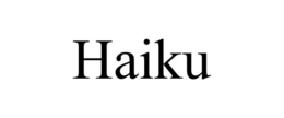 HAIKU trademark