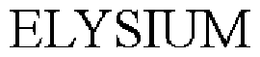 ELYSIUM trademark
