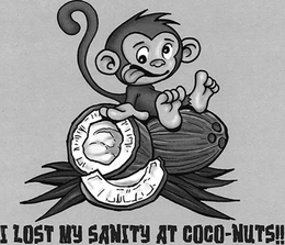 I LOST MY SANITY AT COCO-NUTS!! trademark