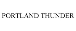 PORTLAND THUNDER trademark