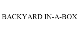 BACKYARD IN-A-BOX trademark
