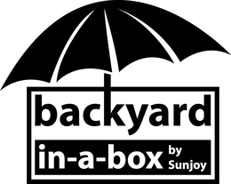 BACKYARD IN-A-BOX BY SUNJOY trademark