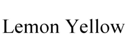 LEMON YELLOW trademark