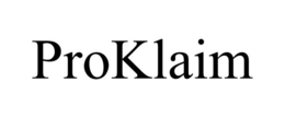 PROKLAIM trademark