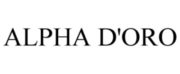 ALPHA D'ORO trademark