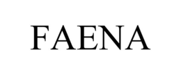 FAENA trademark