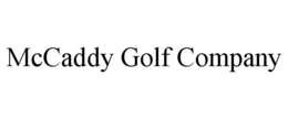 MCCADDY GOLF COMPANY trademark