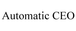 AUTOMATIC CEO trademark