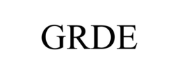 GRDE trademark