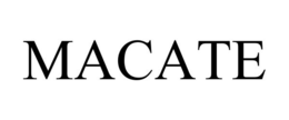 MACATE trademark
