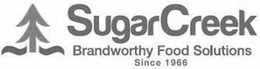 SUGARCREEK BRANDWORTHY FOOD SOLUTIONS SINCE 1966 trademark