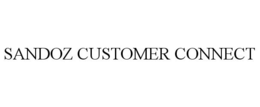 SANDOZ CUSTOMER CONNECT trademark