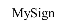 MYSIGN trademark