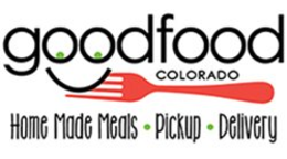 GOODFOOD COLORADO HOME MADE MEALS · PICKUP· DELIVERY trademark