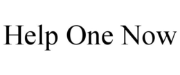 HELP ONE NOW trademark