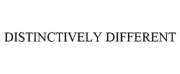DISTINCTIVELY DIFFERENT trademark