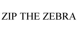 ZIP THE ZEBRA trademark