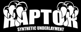 RAPTOR SYNTHETIC UNDERLAYMENT trademark