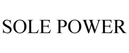 SOLE POWER trademark