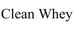 CLEAN WHEY trademark