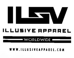 ILSV ILLUSIVE APPAREL WORLDWIDE WWW.ILLUSIVEAPPAREL.COM trademark