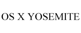 OS X YOSEMITE trademark