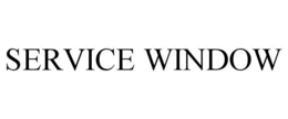 SERVICE WINDOW trademark