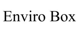 ENVIRO BOX trademark