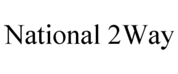 NATIONAL 2WAY trademark